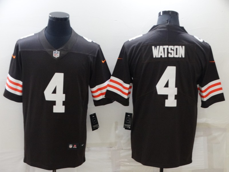 Men Cleveland Browns #4 Watson Brown Nike Vapor Untouchable Limited 2022 NFL Jersey->pittsburgh steelers->NFL Jersey